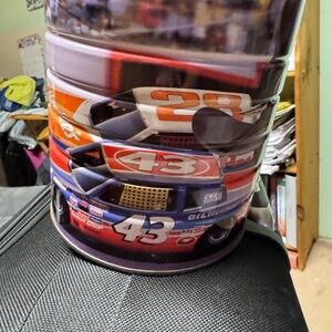 Racing Car Themed Metal Canister